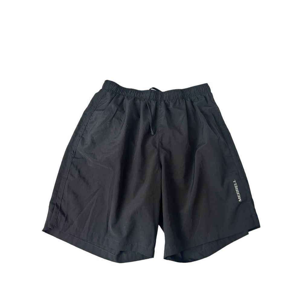 Merrell terrain black shorts size XL inner liner inseam 8” activewear shorts
